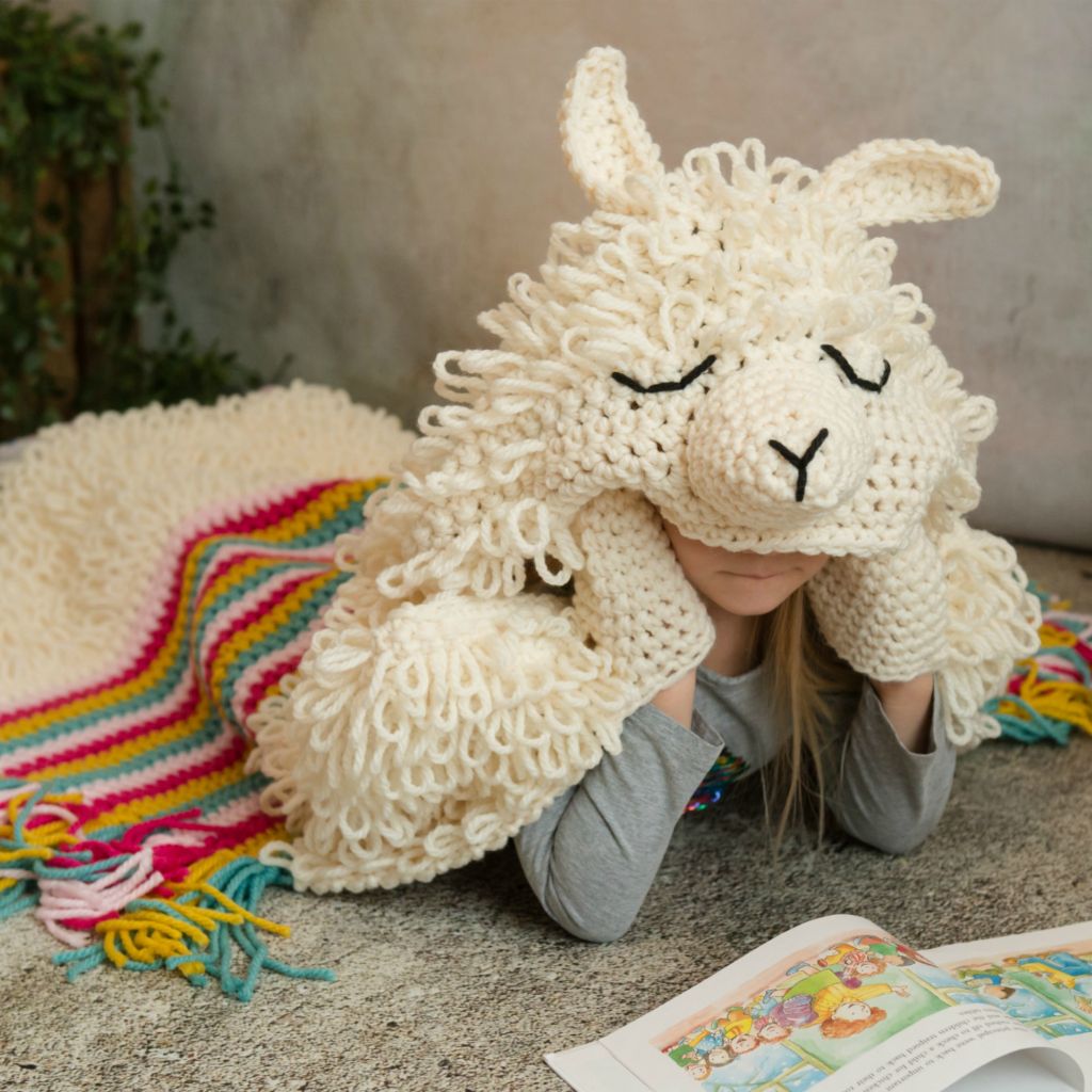 Alpaca My Llama Blanket Crochet pattern Ribblr